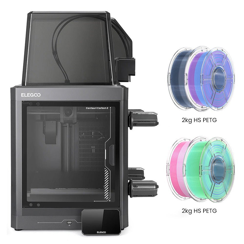 Elegoo Centauri Carbon 2 Combo 3D printeris + 4kg HS PETG plastikas - Robohouse